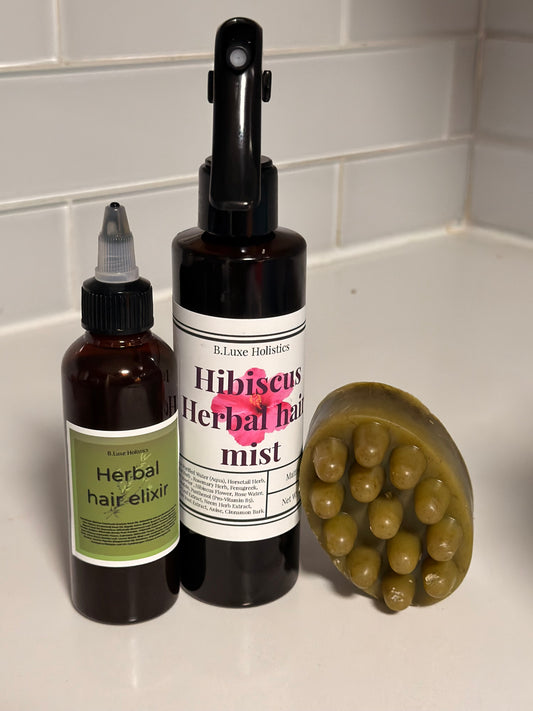 Hair Elixir bundle + Shampoo Bar