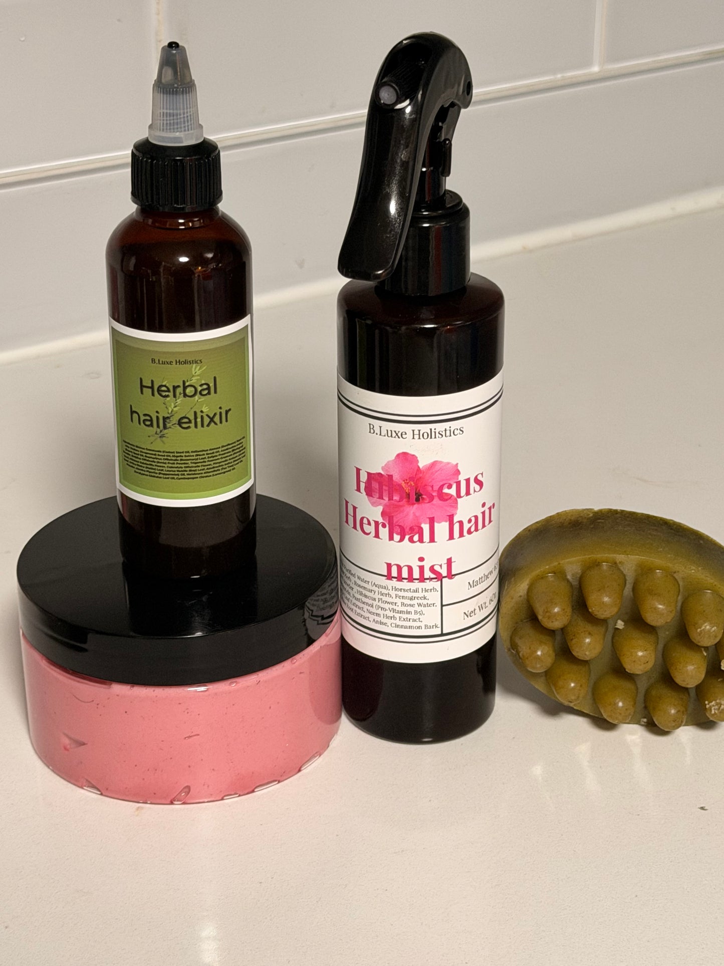 Hibiscus hair cream