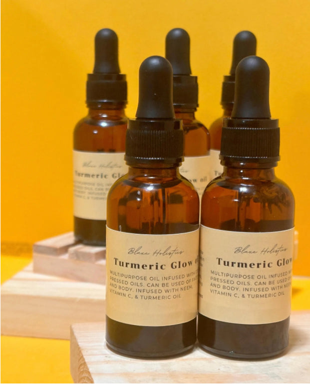 Turmeric glow oil