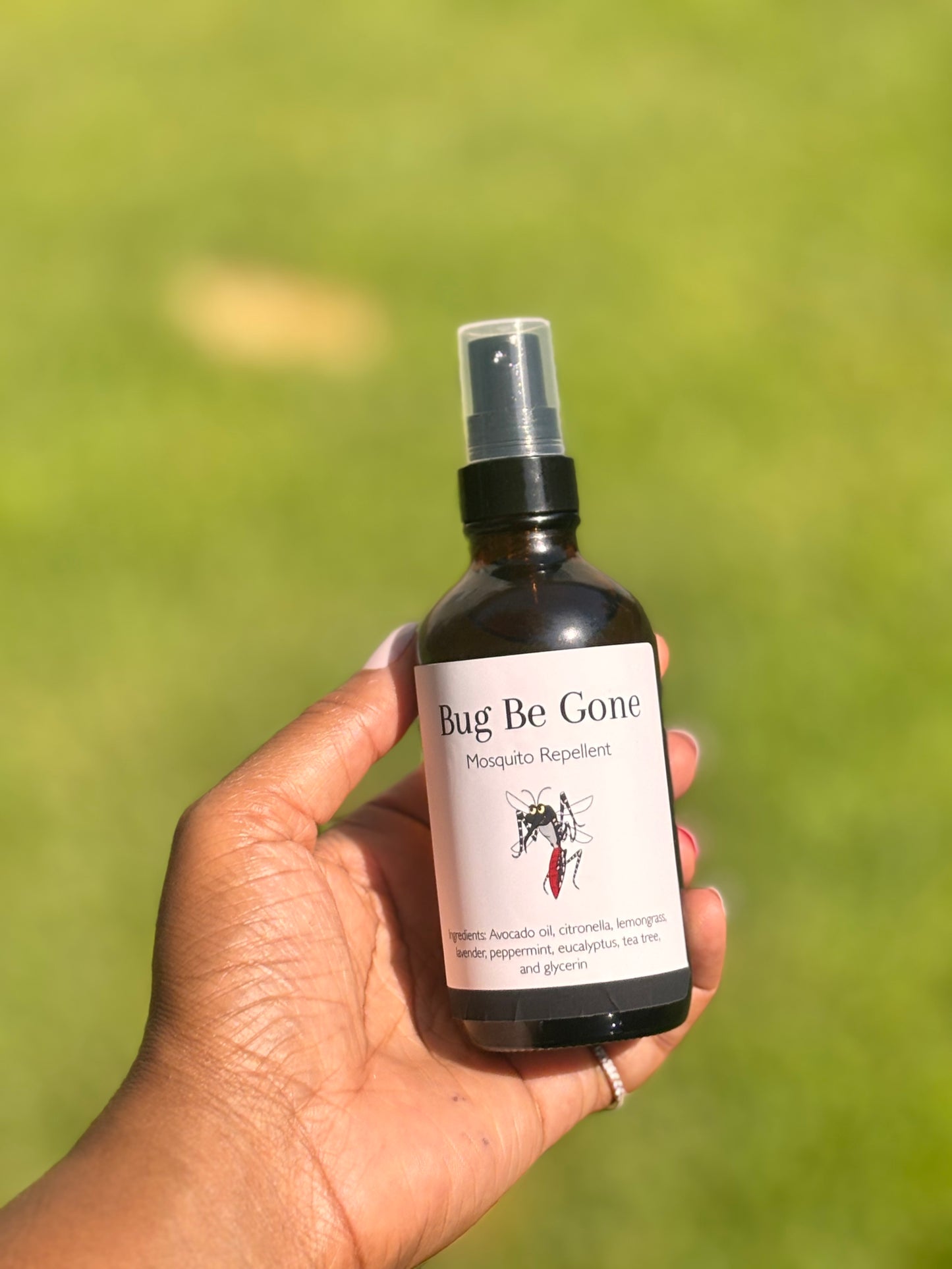 Bug be gone bug spray