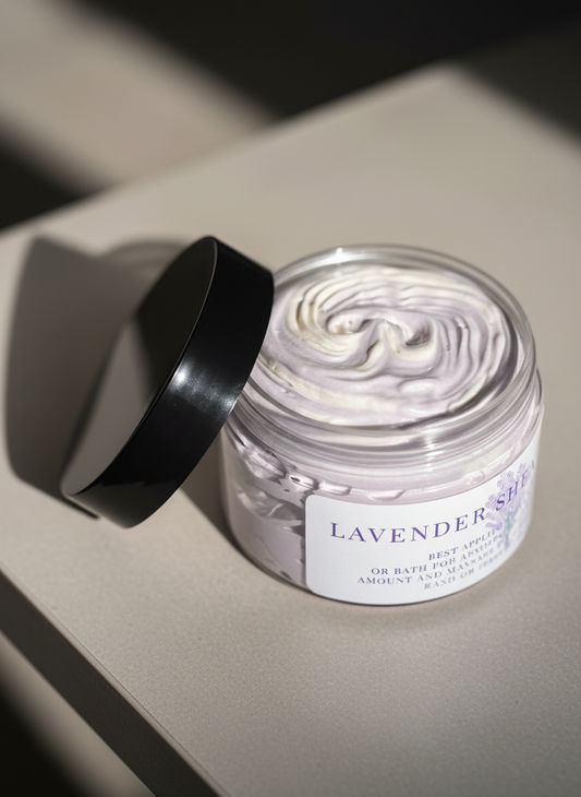 Lavender whipped shea butter