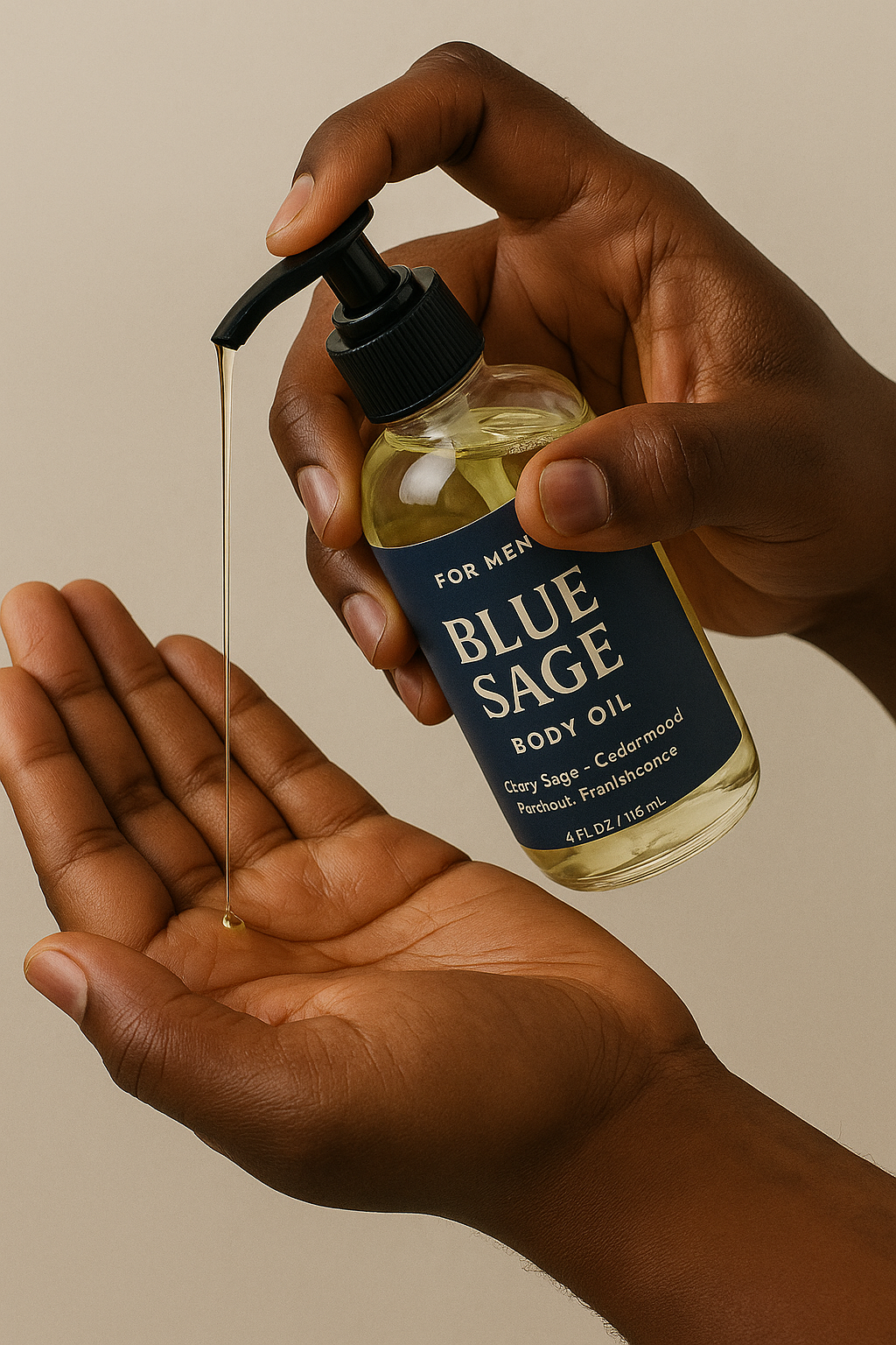 Blue sage Body Oil